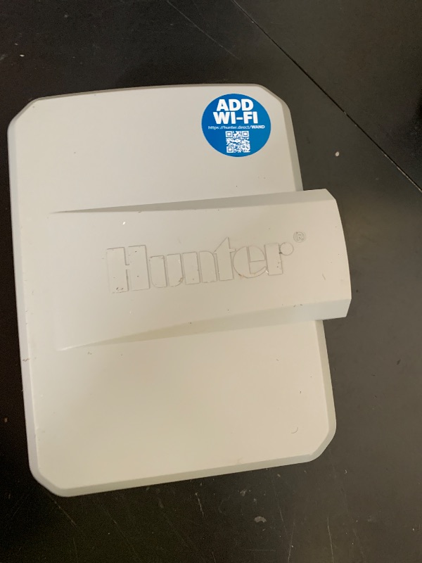 Photo 1 of Hunter X2 14-Station Outdoor Sprinkler Controller, Wi-Fi Capable Smart Irrigation System, Hydrawise Compatible, Weather-Based Scheduling for Lawn and Garden