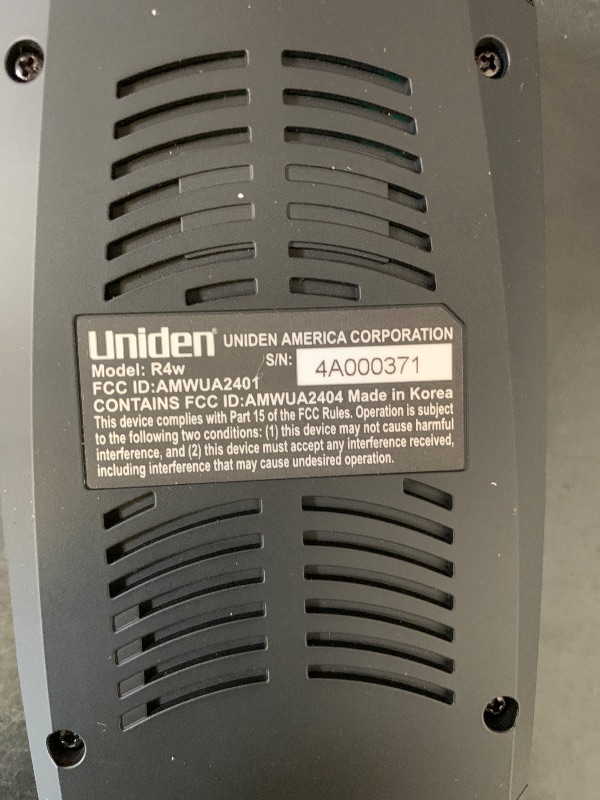 Photo 1 of Uniden R4W (new Model) Extreme Long-Range Laser/Radar Detector, Record Shattering Performance, 360° Awareness, Built-in GPS, Wi-Fi, Bluetooth, Voice Alerts, Red Light & Speed Cameras, R/TACH App
