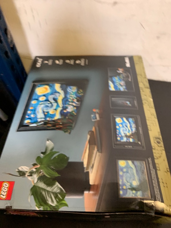 Photo 1 of LEGO Ideas Vincent Van Gogh The Starry Night - Building Set for Adults, Ages 18+ - Beautifully Detailed Home Wall Art Decor - Gift for Men & Women - 21333