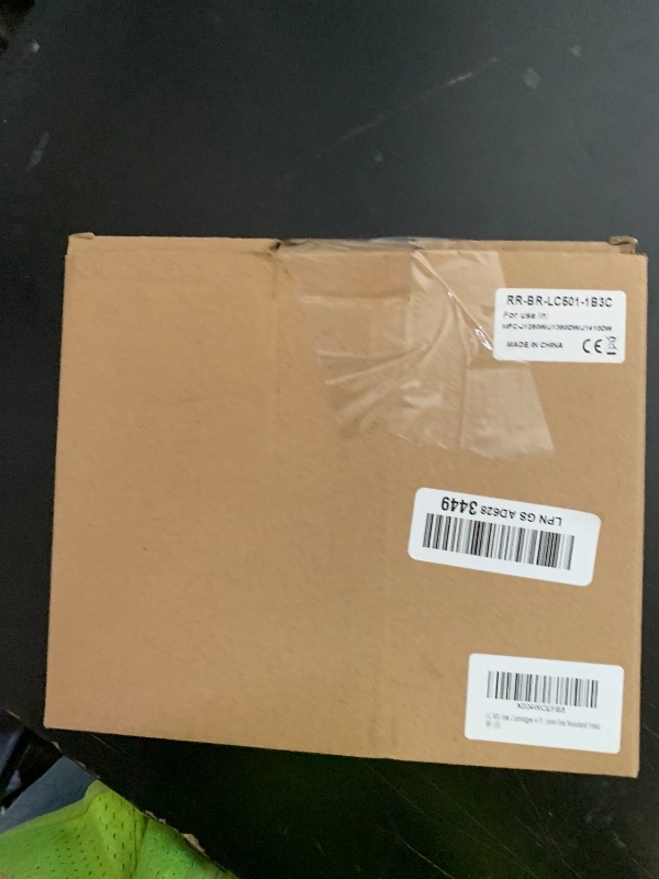 Photo 1 of LC501 Ink Cartridges 4-Pack LC501BK LC501C LC501M LC501Y LC 501 LC5014PK Replacement for Brother LC501 LC501XL Ink Cartridges for MFC-J1260DW MFC-J1360DW MFC-J1410DW Printer Ink Standard Yield