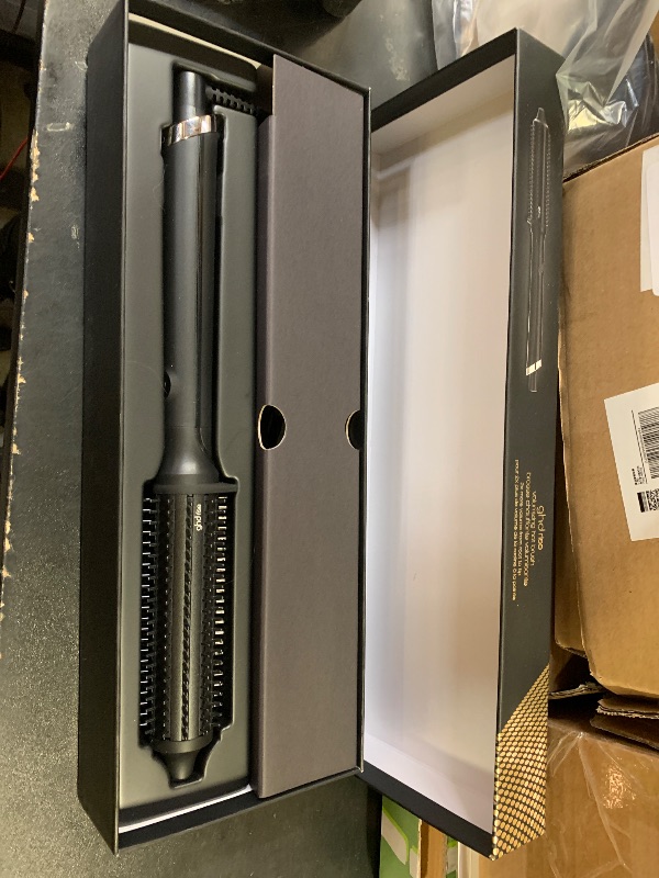 Photo 1 of ghd Rise Volumizing Hot Hair Brush - Professional 1.25” Hot Brush for Dry Hair with Maximum Root Lift, 2x Volume, 365ºF Safe Styling Temperature Technology and Auto Sleep Mode - Black