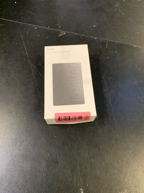 Photo 1 of Pocket AI Voice Recorder & Smart Assistant – Auto Transcription, Summaries & Action Items – AI Note Taker for Meetings, Calls & Productivity - Space Grey