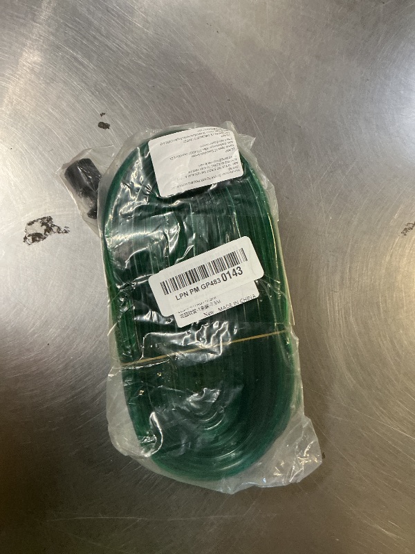 View 2 of 24ft Flat Soaker Hose - Double Layer Heavy Duty, 80% Water Saving Drip Irrigation for Garden, Lawn, Vegetable Plot