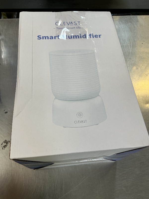 Photo 1 of CLEVAST Humidifiers for Bedroom - Smart 1 Gal Cool Mist Top Fill Humidifier with Essential Oil Diffuser, Quiet Operation for Baby Nursery, Home, Office, Room, Compatible with Alexa/Google Assistant