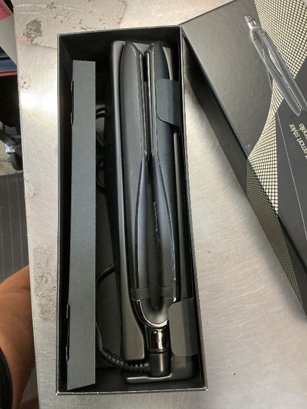 View 2 of ghd Platinum+ Styler ? 1" Flat Iron Hair Straightener, Professional Ceramic Hair Styling Tool for Stronger Hair, More Shine, & More Color Protection - Black