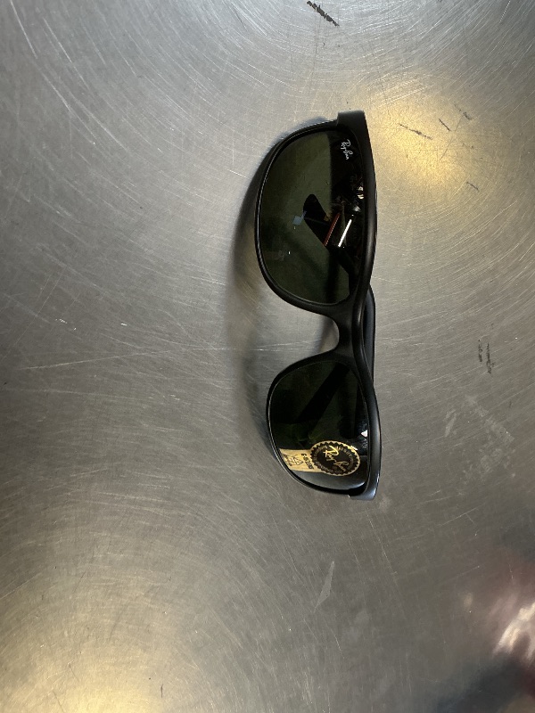 Photo 1 of Ray-Ban RB2016 Daddy-O 601/31 59MM Black/G-15 Green Rectangle Sunglasses for Men for Women