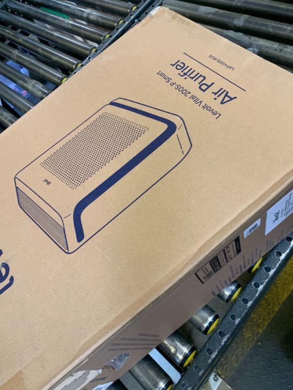 Photo 1 of LEVOIT Air Purifiers for Home Large Room Up to 1875 Ft² with Washable Pre-Filter, AHAM VERIFIDE, Air Quality Monitor, HEPA Sleep Mode for Allergies, Pet Hair in Bedroom, Vital 200S-P, White