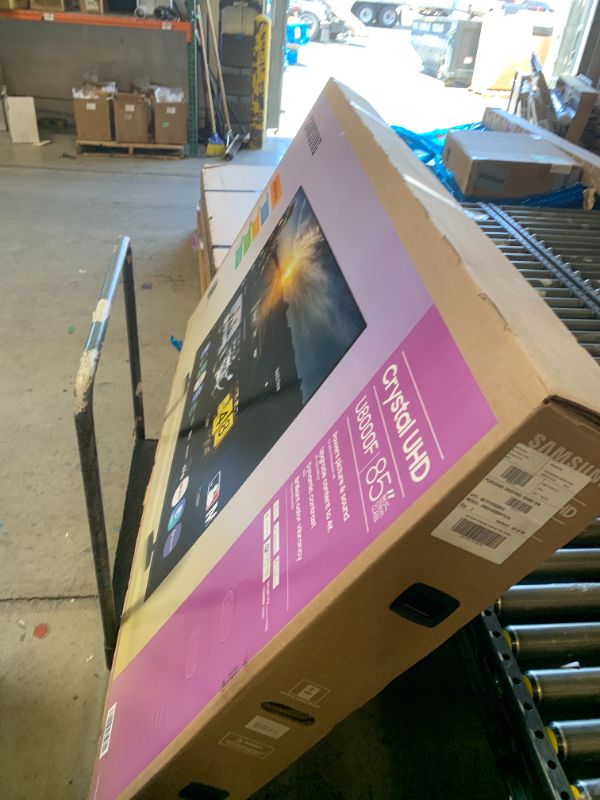 Photo 1 of Samsung 85-Inch Class Crystal UHD U8000F 4K Smart TV (2025 Model) Endless Free Content, Crystal Processor 4K, MetalStream Design, Knox Security, Alexa Built-in