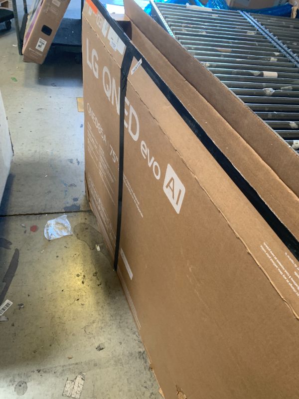 Photo 1 of LG 75-Inch Class QNED evo AI QNED85A Series Mini LED 4K Smart TV w/AI Picture, AI Sound, HDR10, AI Super Upscaling 4K, Filmmaker Mode, Wow Orchestra, Alexa Built-in (75QNED85AUA, 2025)