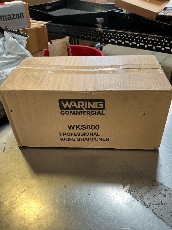 Photo 1 of Waring Commercial Professional Knife Sharpener with 3 Stations, NSF Approved