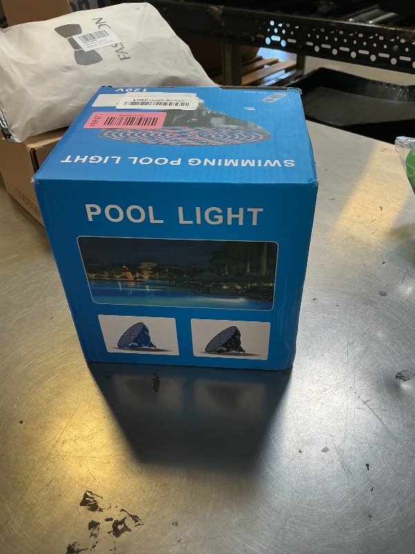 Photo 1 of Jadisi LED Pool Light Bulb for Inground Pools – RGBW 70W Swimming LED Pool Lights, 12 Color Modes, Adjustable Brightness & Speed, Remote Control, Energy Efficient, E26 Base
