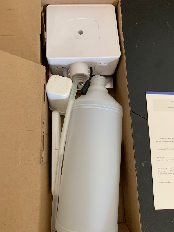 Photo 1 of Tesrin Automatic Liquid Soap Dispenser Touchless for Bathroom and Kitchen with 33.81oz/1000ml Upgraded Infrared Sensors Built in Sink Soap Dispenser for Smart Home