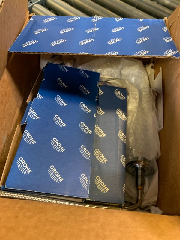 View 2 of Grohe 2021700A Concetto L-Size 2-Handle 3-Hole Bathroom Faucet - 1.2 GPM, Starlight Chrome