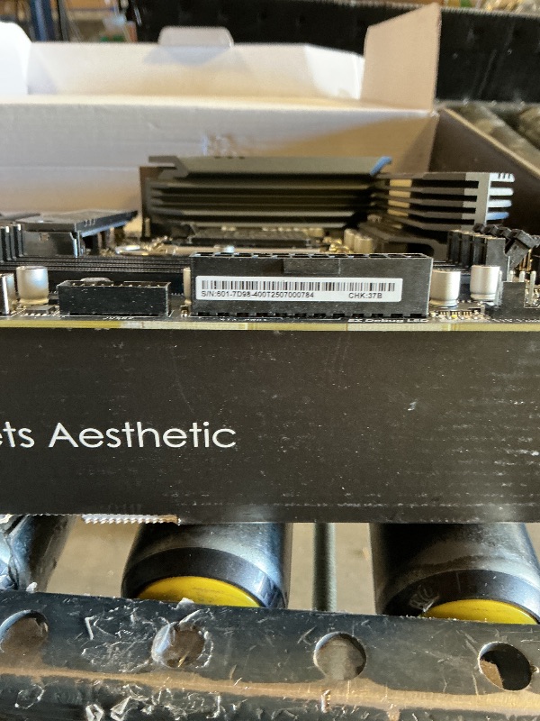 Photo 1 of SELL AS PARTS
MSI B760 Gaming Plus WiFi Gaming Motherboard (Supports 12th/13th/14th Gen Intel Processors, LGA 1700, DDR5, PCIe 4.0, M.2, 2.5Gbps LAN, USB 3.2 Gen2, HDMI/DP, Wi-Fi 6E, Bluetooth 5.3, ATX)