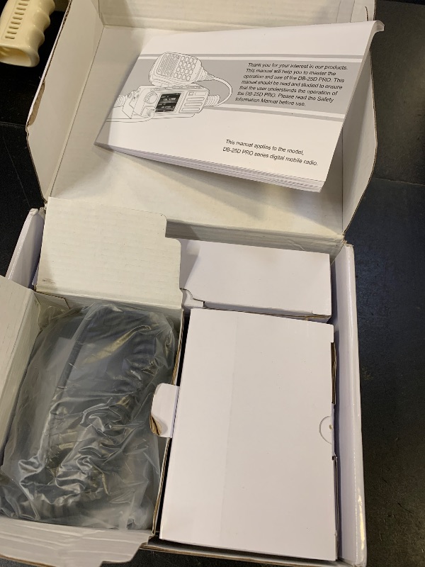 View 2 of Radioddity DB-25D Pro Dual Band DMR Mobile Radio, 20W VHF UHF Ham Amateur Radio Digital Transceiver with GPS APRS, 4000CH 500,000 Contacts, Dual Time Slot Tier II Vehicle Car