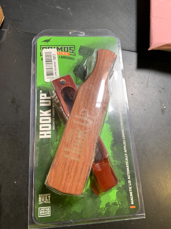 Photo 1 of Primos Hunting Hook-Up Magnetic Box Call, Brown, One Size, (259)
