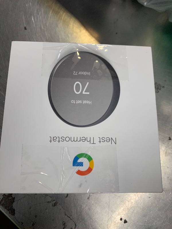 Photo 1 of Google Nest Thermostat - Smart Thermostat for Home - Programmable Wifi Thermostat - Charcoal1071138441
