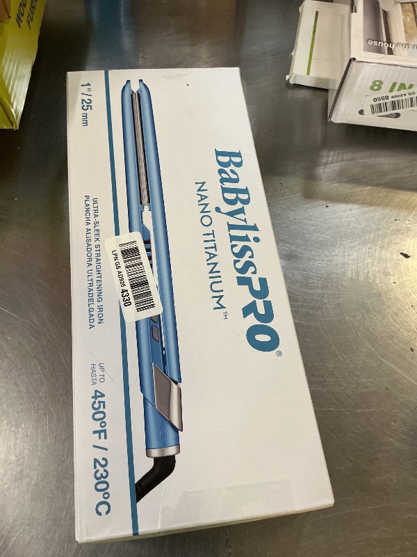 Photo 1 of BaBylissPRO 1" Ultra-Sleek Hair Straightening Iron