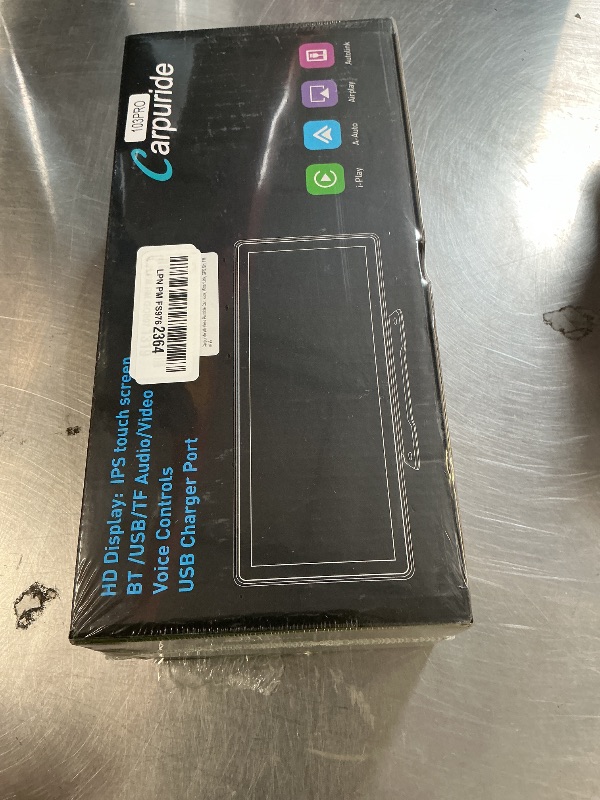 Photo 1 of Carpuride W103 Pro with Wireless Bluetooth Transmission Portable Carplay & Android Auto Car Stereo, 10.3 inch 1080P Touch Screen, Mirror Link/GPS/Siri/FM, with 3 Bracket?Dual BT
