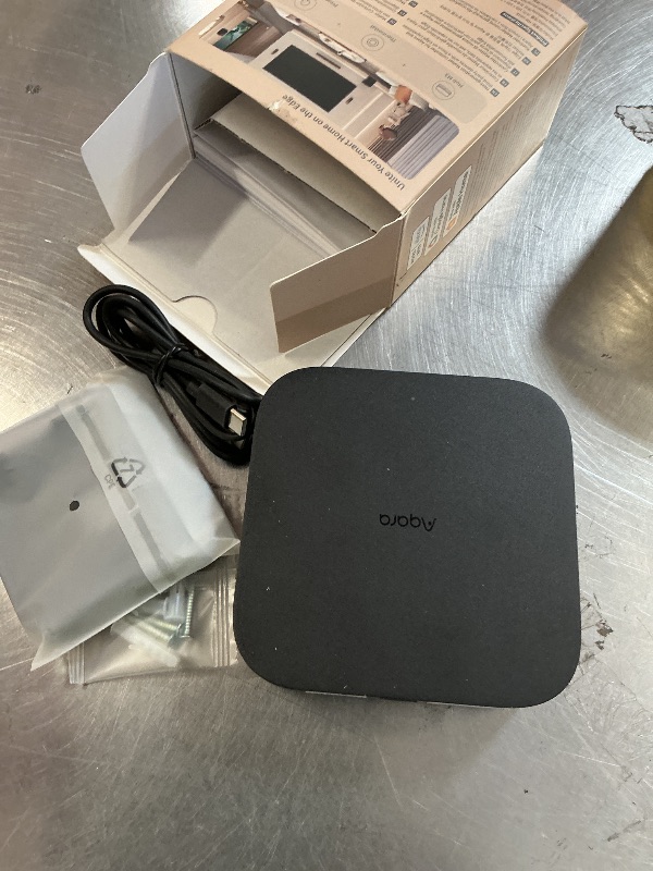 Photo 1 of Aqara Smart Home Hub M3 for Advanced Automation, Matter Controller, Thread Border Router, Features Zigbee, Bluetooth, Wi-Fi, PoE, IR, Supports Apple HomeKit, Alexa, SmartThings, Home Assistant, IFTTT
