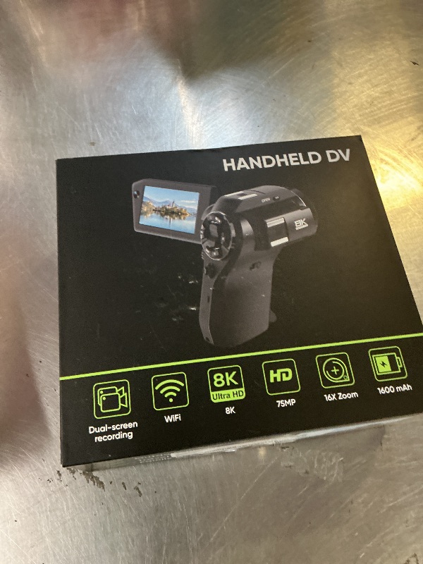 Photo 1 of Yatao UHD2K-8K Video Camcorder, 48/75MP Vlogging Camera for YouTube - Dual-View Recording, 16X Zoom, WiFi & Flip Screen - Perfect for Beginners, Live Streaming, and Content Creation