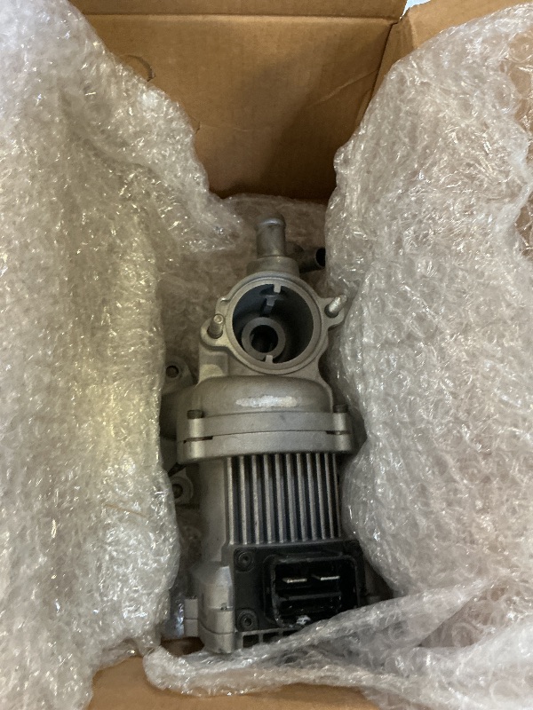 Photo 1 of 251002E272 Water Coolant Pump Thermostat Assembly compatible with Kia Optima Hybrid 2.0L fits for Hyundai Sonata Hybrid 2.0L 2016-2020 Engine Water Coolant Pump Thermostat Set Replace# 251002E270