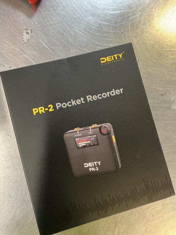 Photo 1 of Deity PR2 Pocket Recorder with Lavalier Mic,Sidus Audio APP Control,32-bit Float Professional with Timecode, US Version