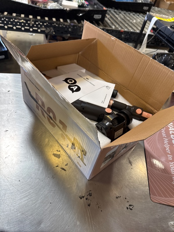 Photo 1 of Cordless Vacuum Cleaner, Stick Vacuum with LED Display, Real-Time Battery Level Rechargeable Cordless Vacuum with 2 Adjustable Suction Modes, 40 Mins Runtime Handheld Vacuum for Home?Rose Gold?