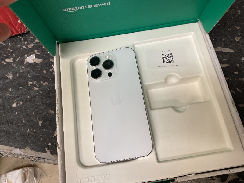 Photo 1 of LOCKED..SEE PICTURES............................Apple iPhone 16 Pro, US Version, 256GB, White Titanium - (Renewed Premium) LOCKED