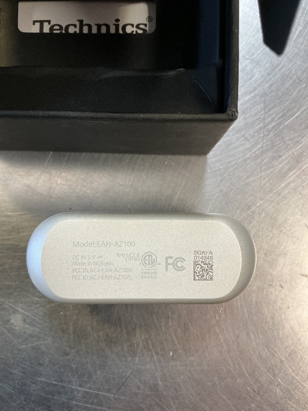 Photo 1 of Technics Reference Class Hi-Fi Wireless Earbuds, Dolby Atmos with Head Tracking, Adaptive Noise Cancelling, 3 Device Multipoint, 10-hr Battery, Wireless Charging, Improved Fit - EAH-AZ100-S (Silver)