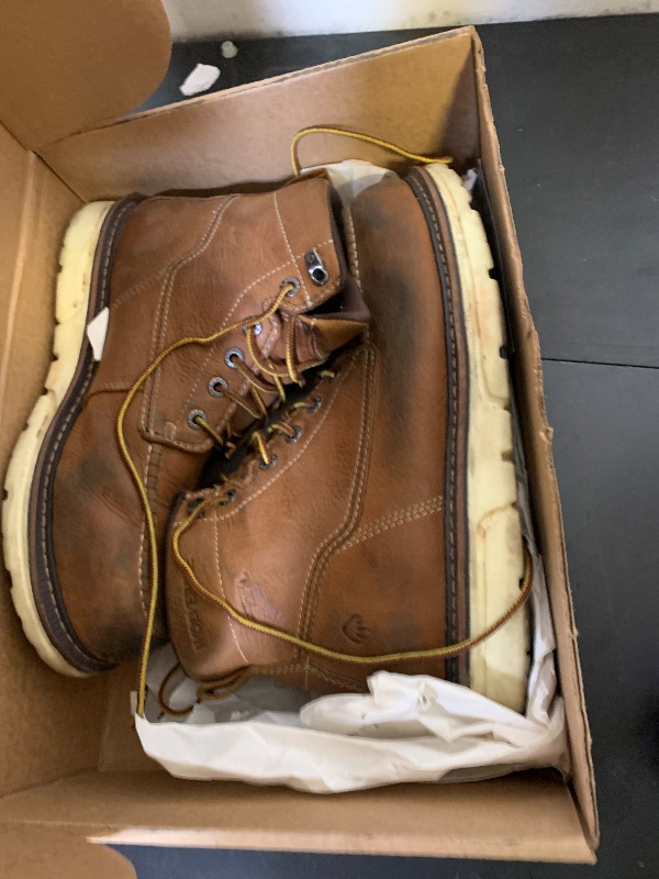 Photo 1 of Wolverine Men's I-90 DuraShocks Moc-Toe CarbonMAX 6" Work Boot,Tan,11 XW US