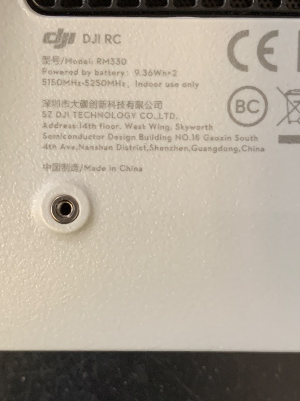 Photo 1 of DJI RC, Remote Controller with Lightweight Body, FHD Screen, 4hr Battery, Precision Control Sticks, O3+ Transmission