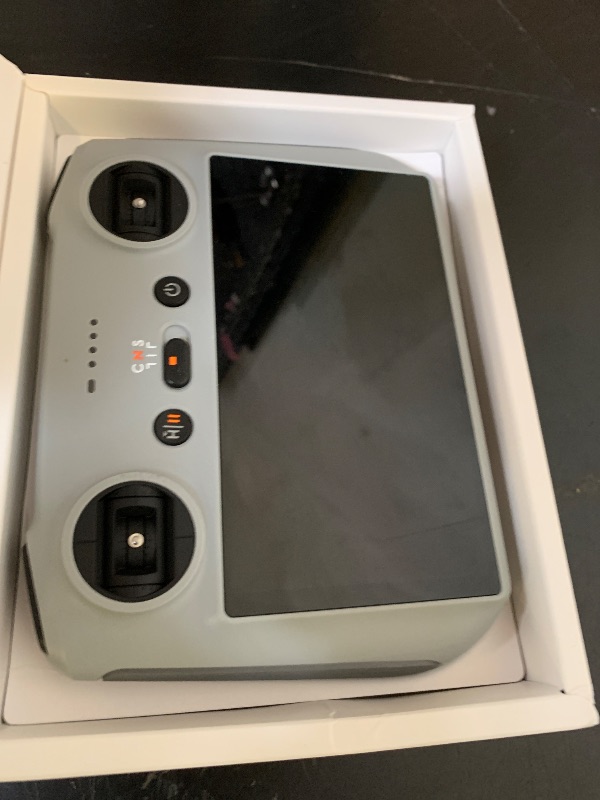 Photo 1 of DJI RC, Remote Controller with Lightweight Body, FHD Screen, 4hr Battery, Precision Control Sticks, O3+ Transmission