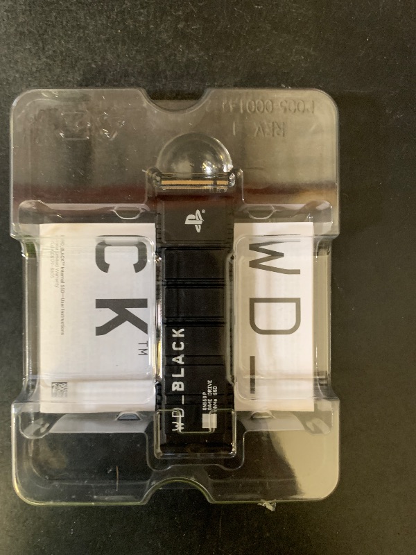 Photo 1 of WD_BLACK 2TB SN850P NVMe M.2 SSD Officially Licensed Storage Expansion for PS5 Consoles, up to 7,300MB/s, with heatsink - WDBBYV0020BNC-WRSN