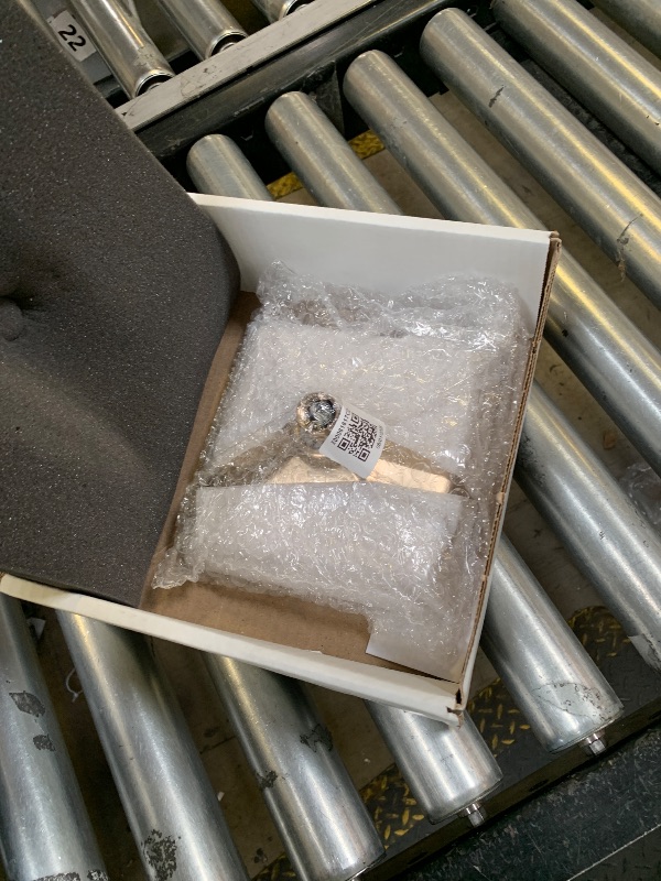 Photo 1 of Delta Brushed Gold Rain Shower Head, 6.5 Inch Square Shower Head Rainfall, Overhead Rain Showerhead, 2.5 GPM Flow Rate, Champagne Bronze RP62283CZ