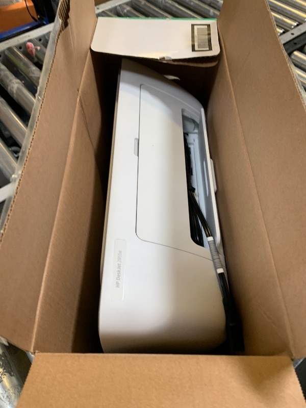 Photo 1 of HP DeskJet 2855e Wireless All-in-One Color Inkjet Printer, Scanner, Copier, Best-for-home, 3 month Instant Ink trial included. This printer is only 2.4 ghz capable. (588S5A)