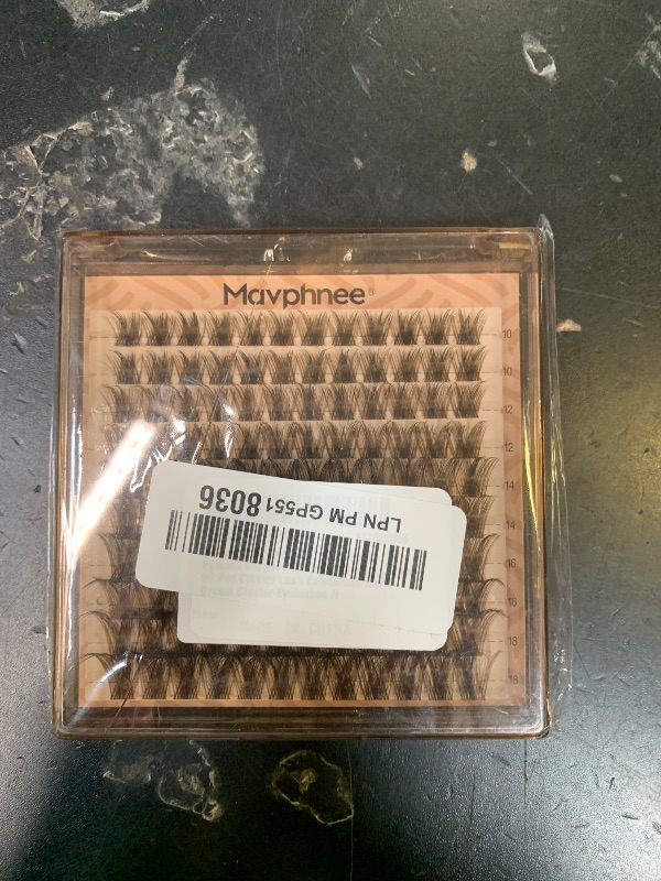 Photo 1 of Brown Lash Clusters 12MM Short Eyelash Clusters Wispy Individual Lashes 99 Pcs Cluster Lash Extensions Dark Brown Cluster Eyelashes Natural Daily Eyelash Individuals 3D Fluffing DIY Lash Pack
