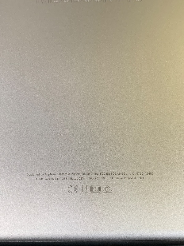 Photo 1 of ******PARTS|NON-FUNCTIONAL******Apple MacBook Pro Late 2021 with Apple M1 Pro chip (16-inch, 16GB RAM, 512GB SSD) Space Gray (Renewed)