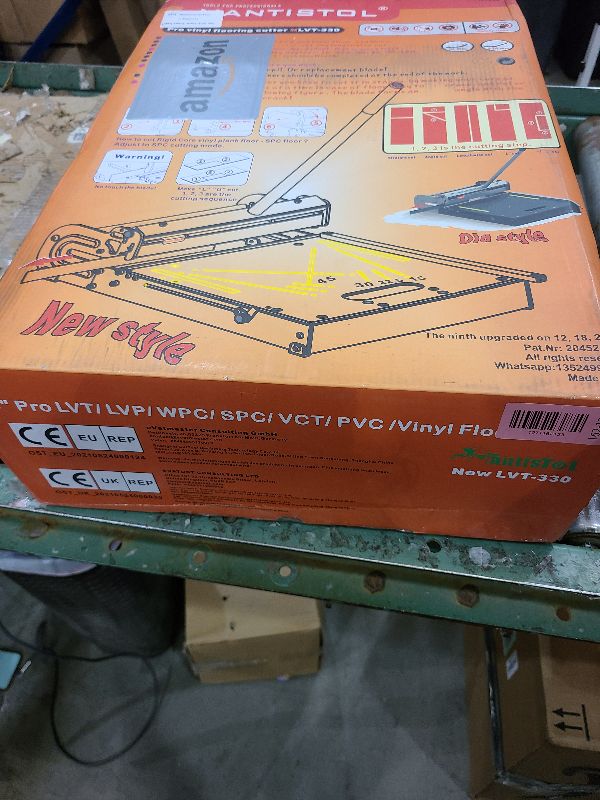 Photo 1 of 13" Rigid Core Vinyl Floor Cutter, Cuts SPC/LVP/LVT/WPC up to 9.5mm; Crack-free! Moveable blade for irregular corners, door jams, etc. -saves 30% time! Perfect for Pros & DIYers!
