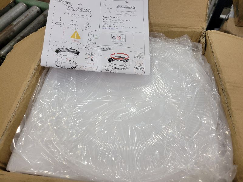 Photo 1 of 2 Pack 155W UFO LED High Bay Light with Reflector 22,500lm 5000K LED High Bay Lights AC110-277V 5' Cable with Plug Waterproof UFO Lights for Garage Shop Factory Warehouse ETL Listed