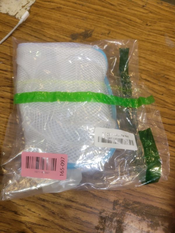 Photo 1 of 2 Pack Bra Washing Bags for Laundry, Reusable Washable Bra Laundry Bag with Handle, Non-Deform Mesh Wash Bag for Washing Machine Storage Travel