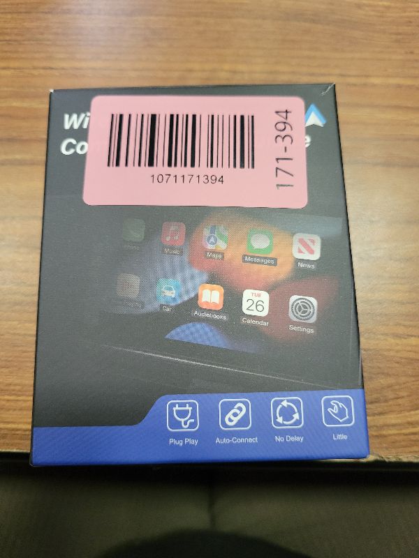 Photo 1 of 2026 Wireless CarPlay Adapter for iPhone ? Android Auto Mini Wired to Wireless Apple Car Play Adapter Plug & Play Compatible for iPhone iOS 10+ Android 11+ with After 2016 Cars