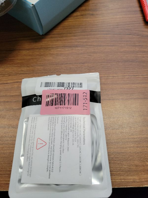 Photo 1 of ???? ???????? Magnetic Charging Cable for Apple Watch Charger,[USB C Port] Wireless Charging Cable Compatible with iWatch Series Ultra/10/9/8/7/6/SE/SE2/5/4/3/2[3.3FT/1M]-White