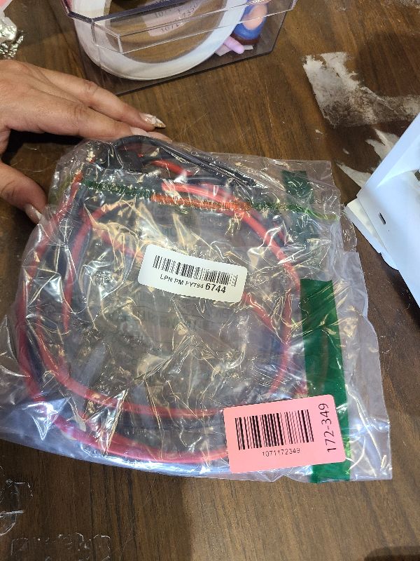 Photo 1 of 10AWG 6FT Charger Cable, SAE to O Ring Terminal Quick Disconnect Harness, 2 Pin SAE Connectors Extension Cables Cord with 15& 20A Fuse for Car, Motorcycle, Solar Panel