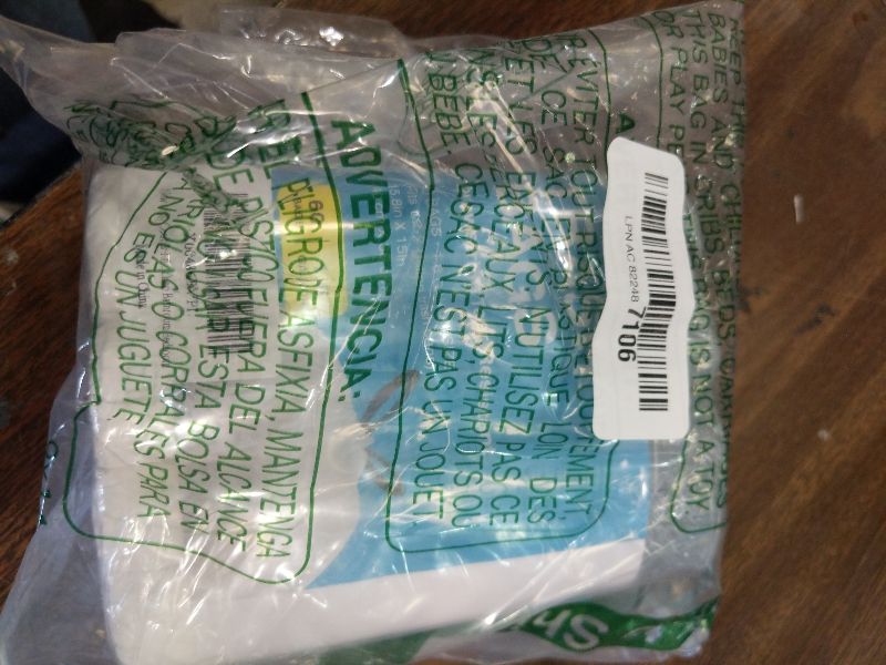 Photo 1 of 120 Counts 1.6 Gallon Mini Drawstring Trash Bags, Small Garbage Bags by KSSKSS, Code a fit 4.5-8 Liter, 1.2-2 Gal, White Trash Bin Liners for Home Office Kitchen Bathroom Bedroom