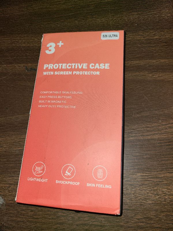 View 2 of [4 in 1] Magnetic for Samsung Galaxy S25 Ultra Case, 2 Pics Privacy Screen Protectors and 1 Pic Camera Protector, Fit for MagSafe, Military Grade Shockproof Translucent Matte S25 Ultra Cover, Black