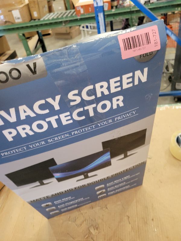 Photo 1 of 2 Pack 21.5 Inch Privacy Screen for Computer Monitor, Eye Protection Anti Glare Computer Screen Cover, Removable Anti-Scratch Computer Screen Privacy Shield for 21.5'' 16:9 Aspect Ratio Monitors