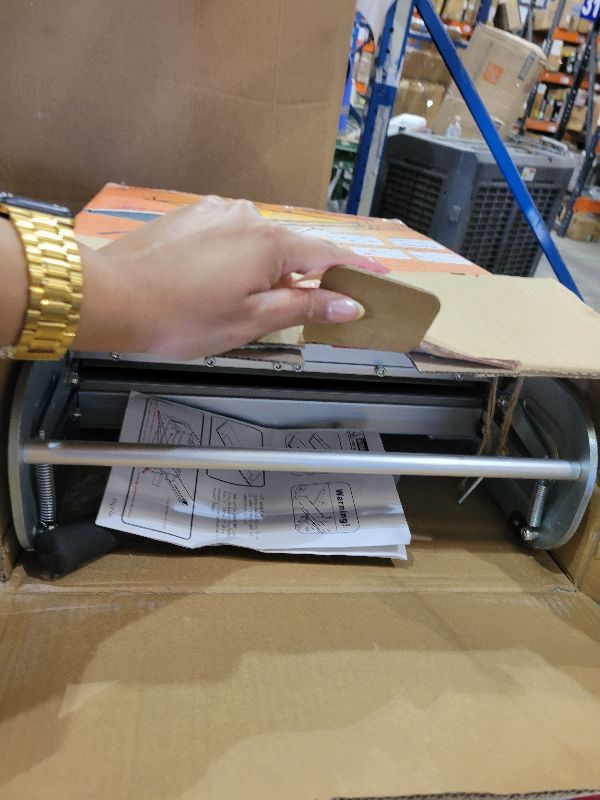 Photo 1 of 13" Rigid Core Vinyl Floor Cutter, Cuts SPC/LVP/LVT/WPC up to 9.5mm; Crack-free! Moveable blade for irregular corners, door jams, etc. -saves 30% time! Perfect for Pros & DIYers!