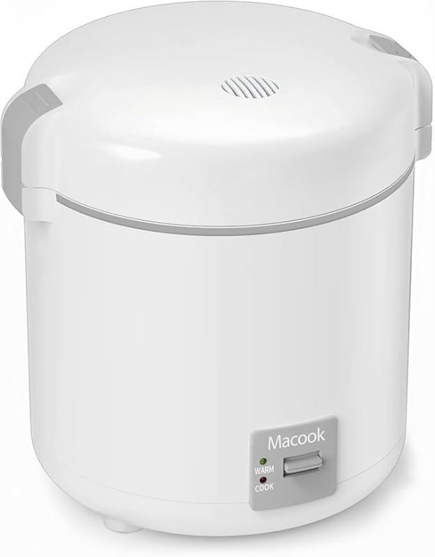 Photo 1 of 16 Cup Rice Cooker with Steamer, Dishwasher Safe Steaming Basket, Rice Paddle and Measuring Cup, Removable Nonstick Cooking Bowl, Automatic Keep Warm Function?, 400 Watt, Oatmilk