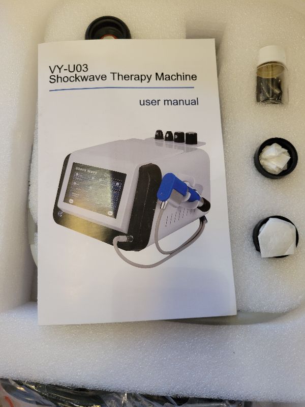 Photo 1 of 2026 New Upgraded Shockwave Therapy Machine Extracorporeal Shock Wave Therapy Machine Pain Relief for Muscles and Joints, Painless, Non-Invasive No Side Effects, Ideal for Rehab & Gym Home Use